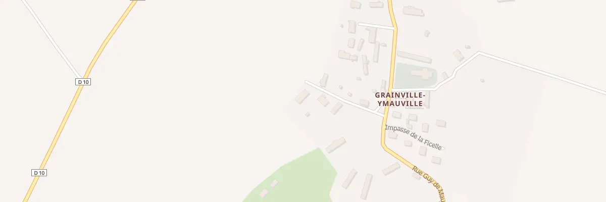 Plan du 87 Imp de l’Ancienne Ecole à Grainville-Ymauville