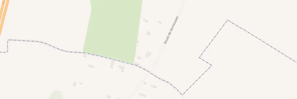 Plan du 62 Rte de Verneusses à La Goulafrière
