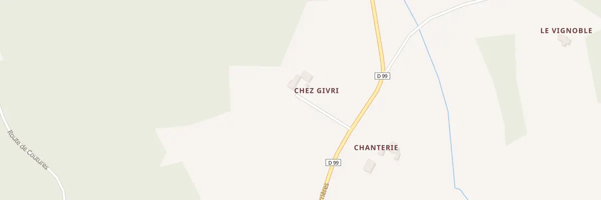 Plan du 115 Chez Givri à Celles