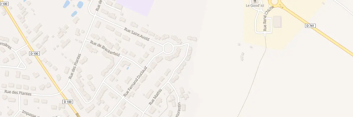 Plan du 30 Rue Saint Avold à Gençay