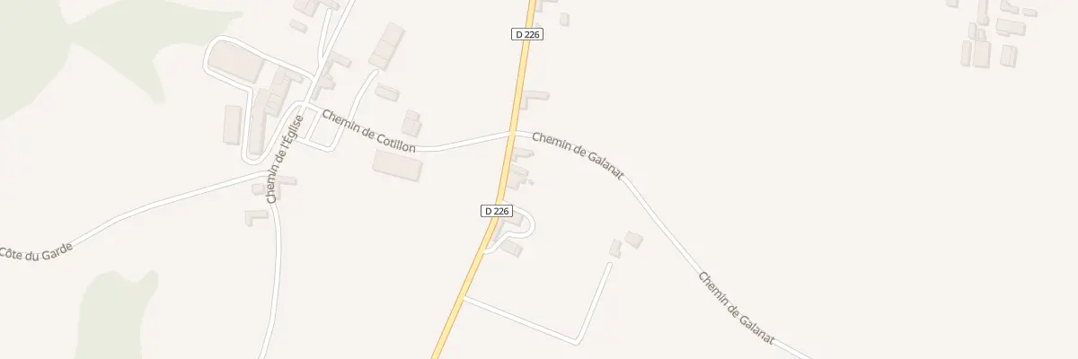 Plan du 5029 A Bernadot à Duffort