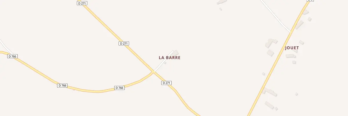 Plan du 61 La Barre au Plantis
