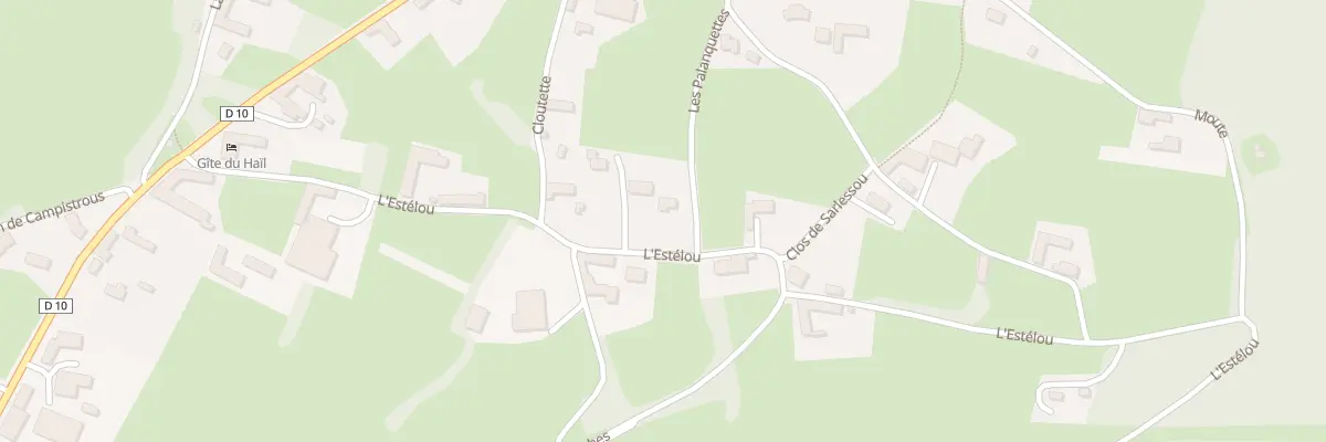 Plan du 19 L’Estelou à Clarens