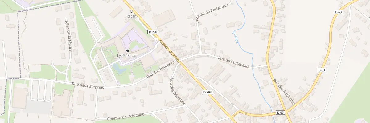 Plan du 130 Rue Aristide Briand à Montval-sur-Loir