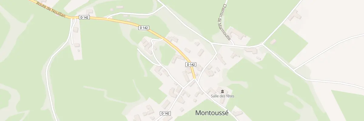 Plan du 5022 Le Village à Montoussé