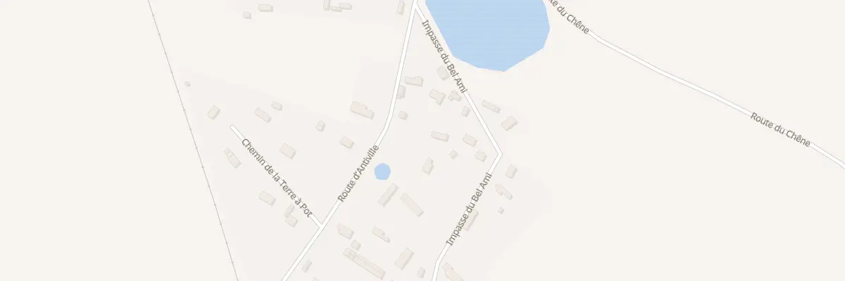 Plan du 161 Rte d’Antiville à Grainville-Ymauville