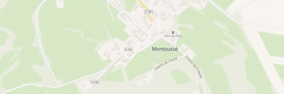 Plan du 5046 Le Village à Montoussé