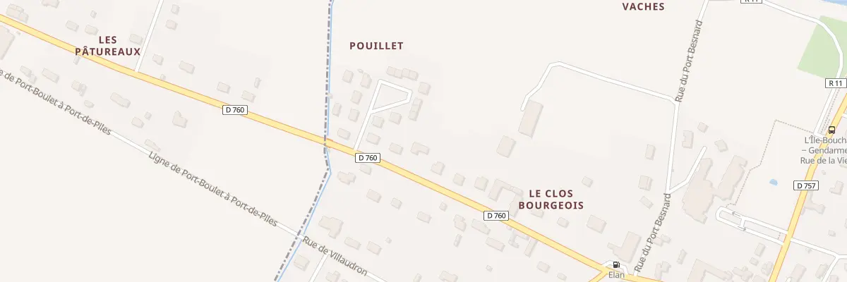 Plan du 20 Rte de Tavant à L’Île-Bouchard