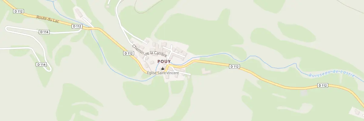 Plan du 5095 Pouy à Bareilles
