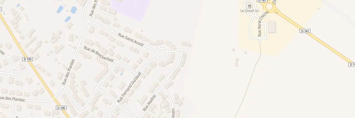 Plan du 26 Rue Saint Avold à Gençay