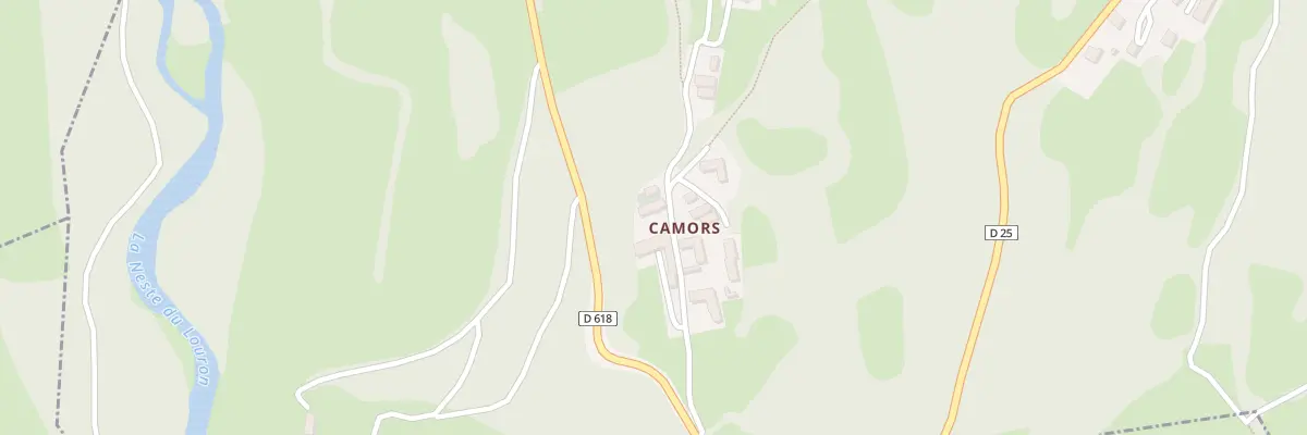 Plan du 3 Rue de l’Eglise à Cazaux-Fréchet-Anéran-Camors