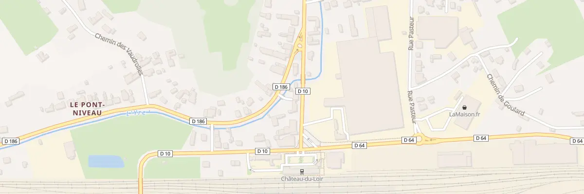 Plan du 164 Av Jean Jaures à Montval-sur-Loir