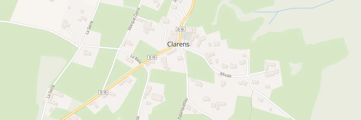 Plan du 2 Che du Presbytère à Clarens