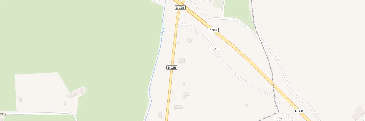 Plan du 5231 Les Hugaux à Luceau