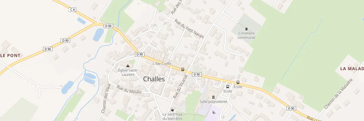 Plan du 29 Rue Lucien Corbin à Challes