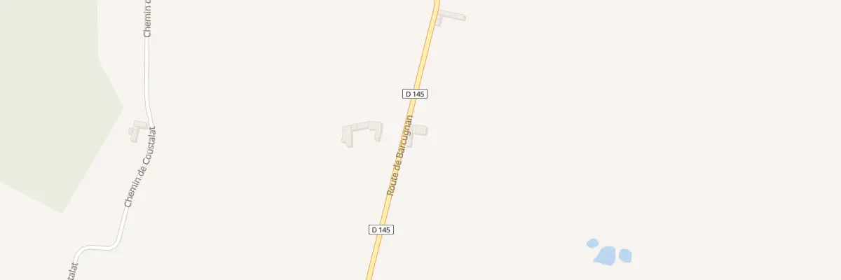 Plan du 780 Rte de Barcugnan à Duffort