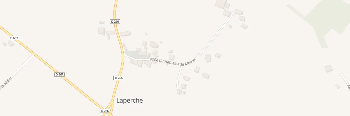 Plan du 3 Moirax à Laperche