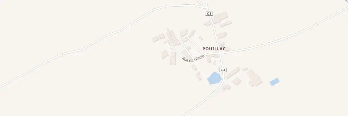 Plan du 103 Pouillac à La Chapelle-Bâton
