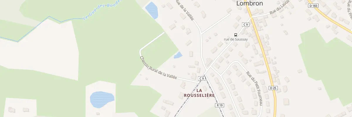Plan du 5063C Le Pre des Douves à Lombron