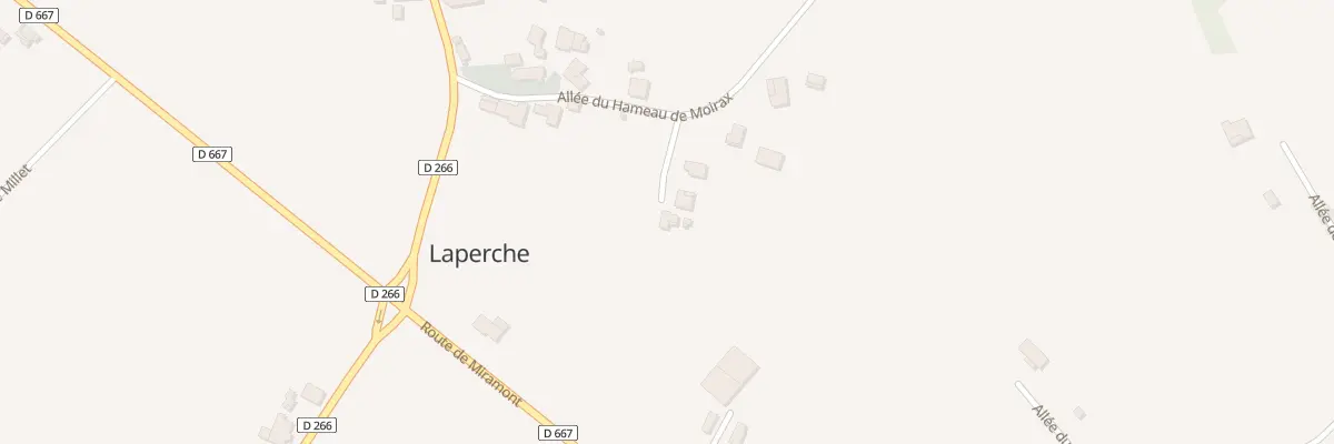 Plan du 5 Martelou à Laperche