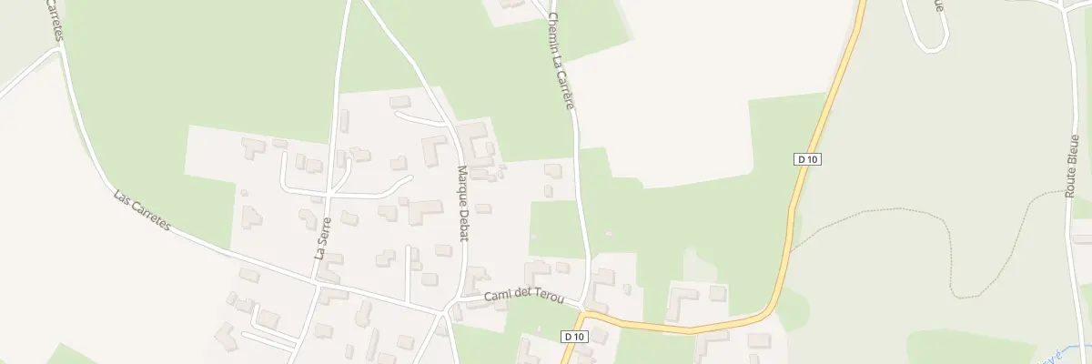Plan du 7 Che la Carrère à Clarens