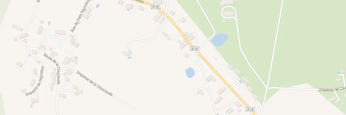 Plan du 62 Rte de Peymilou à Prigonrieux