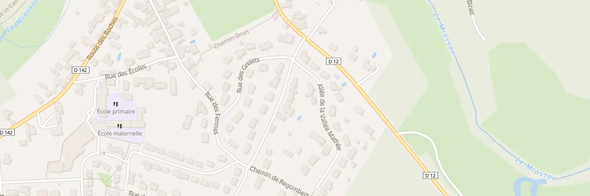 Plan du 3 Rue de la Croix Bergère à Nouaillé-Maupertuis