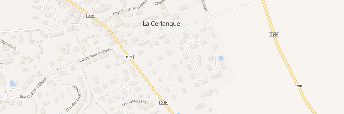 Plan du 2 Clos Normand à La Cerlangue
