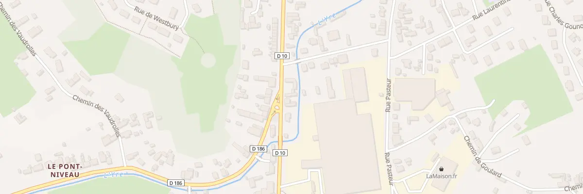 Plan du 121 Av Jean Jaures à Montval-sur-Loir