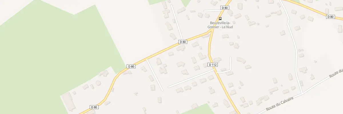 Plan du 129 Rte de Parc d’Anxtot à Beuzeville-la-Grenier