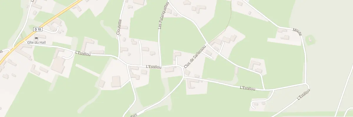Plan du 23 L’Estelou à Clarens