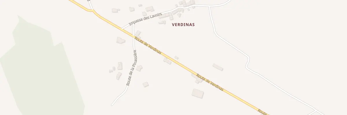 Plan du 33 Verdinas à Sainte-Croix-de-Mareuil