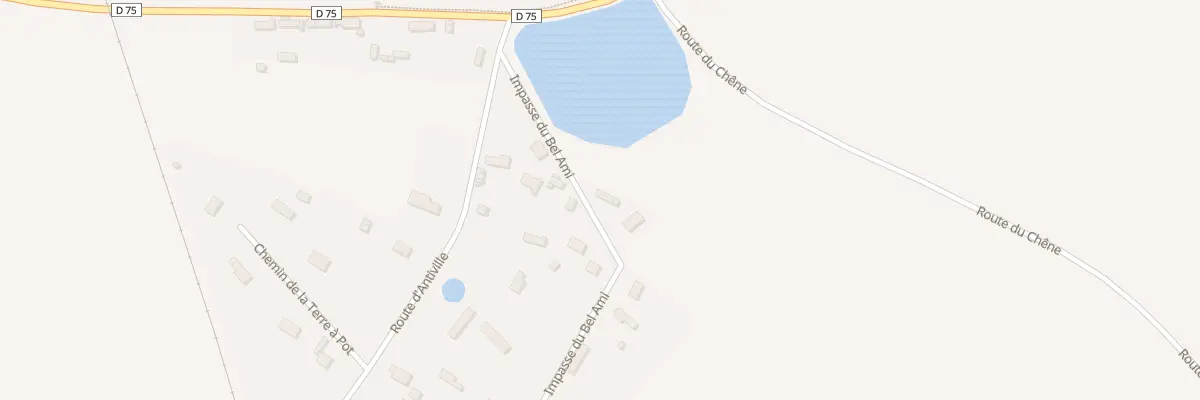 Plan du 121 Imp du Bel Ami à Grainville-Ymauville