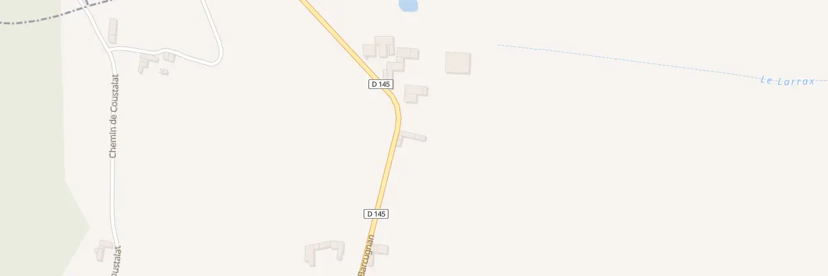 Plan du 5009 Le Pouchan à Duffort
