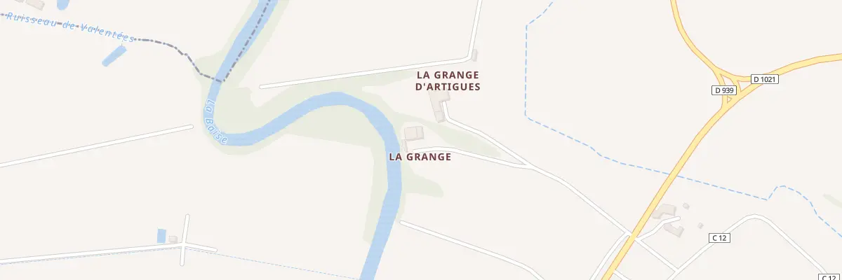Plan du 147 Che du Moulin d’Artigues à Mirande