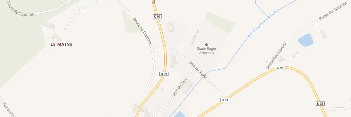 Plan du 1002 Le Bourg à Celles