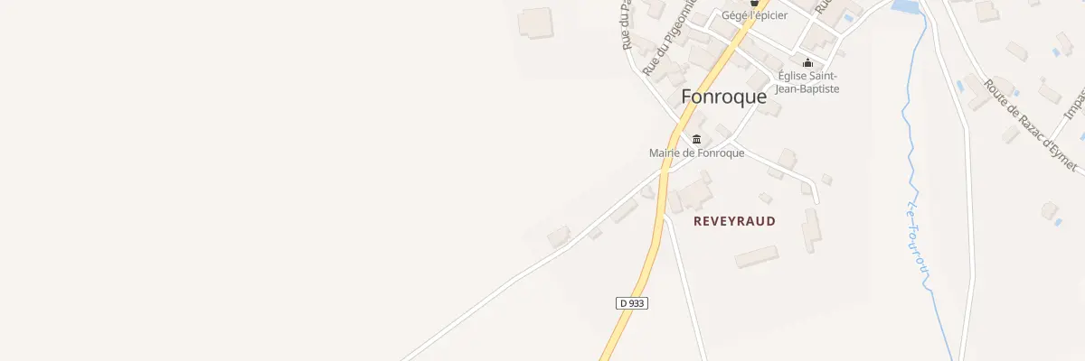 Plan du 31 Le Champ du Bourg à Fonroque