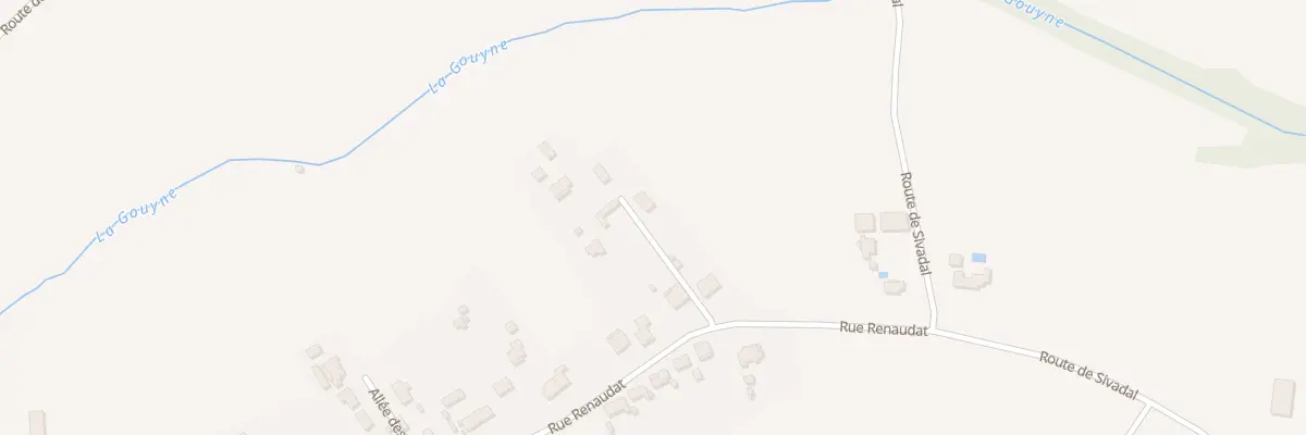 Plan du 59A Rue Renaudat à Prigonrieux