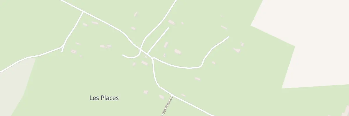 Plan du 1000 La Charpenterie aux Places