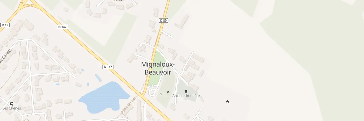 Plan du 95 Rue de l’Église à Mignaloux-Beauvoir