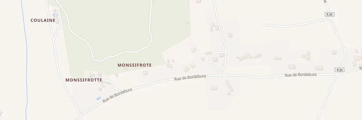 Plan du 13 Rue de Bordebure à Panzoult