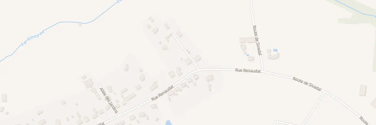 Plan du 55 Rue Renaudat à Prigonrieux