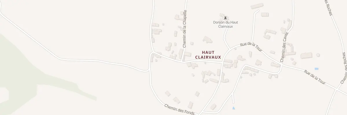 Plan du 6 Rue du Chêne à Scorbé-Clairvaux