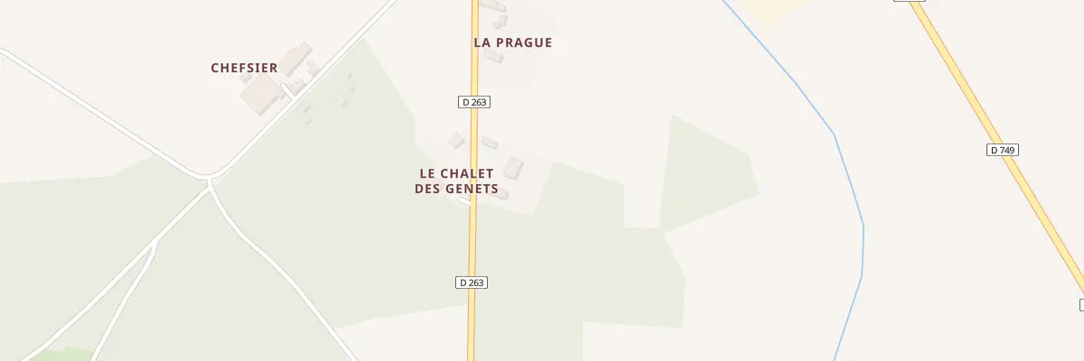 Plan du 7 La Prague à Jaulnay
