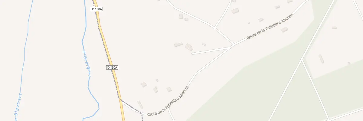 Plan du 1160 Rte de la Folletiere à La Vespière-Friardel