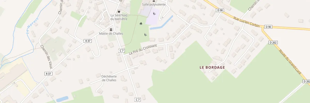 Plan du 4 Lot le Pre Du Croissant à Challes