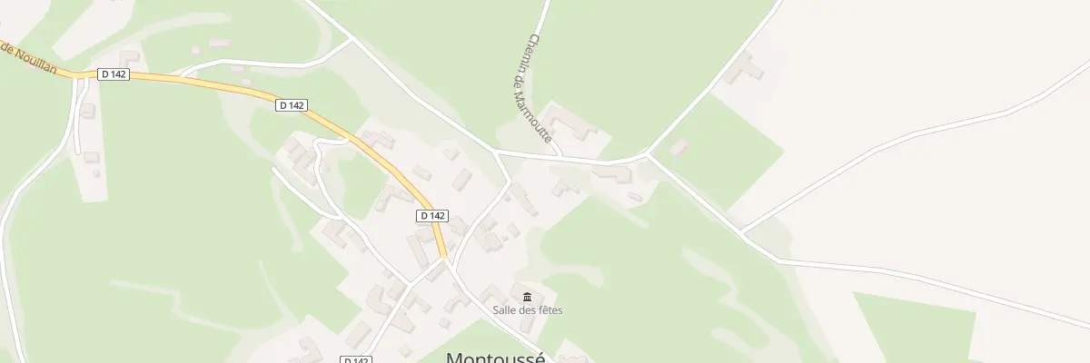 Plan du 5 Che du Monument à Montoussé