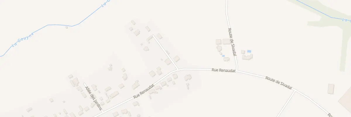 Plan du 59 Rue Renaudat à Prigonrieux