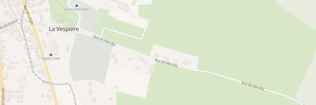 Plan du 369 Rue de Mervilly à La Vespière-Friardel