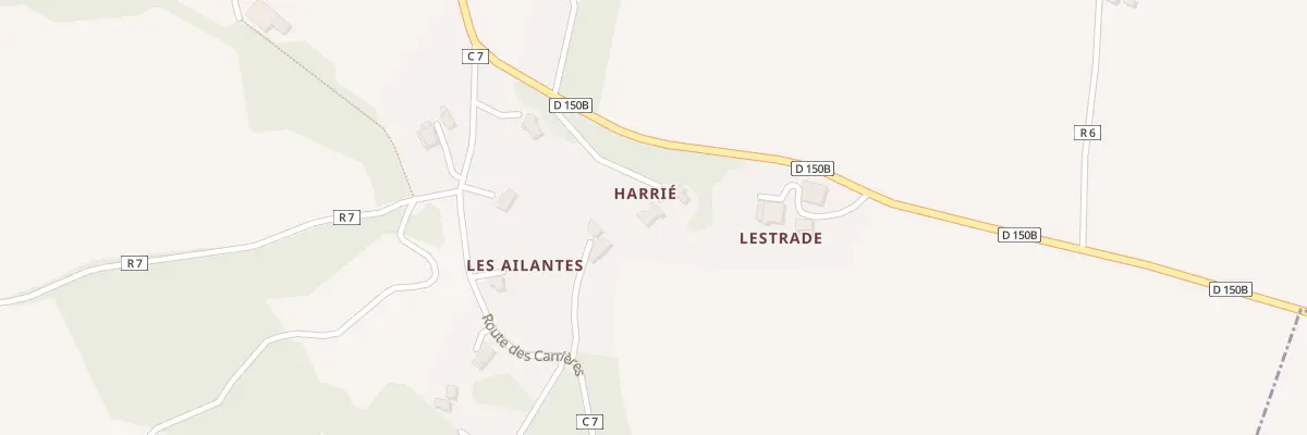 Plan du 5074 Harrie à Bonas
